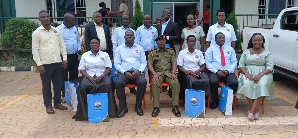 Bisheshe SACCO staff and board members during an exchange visit at Wazalendo SACCO in Kampala